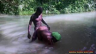 village maids get close up banged hard outdoors by big black cock