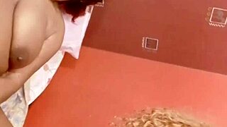 sundaydogood614 shaves her hairless pussy for hot cock action