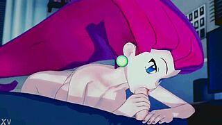 Pokemon Jessie deepthroats and swallows hot cum load 💦🍆