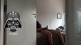 Gym Blonde's Clothes Sniffed by Hidden Cam Voyeur