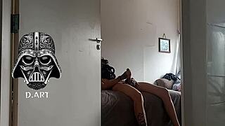 Gym Blonde's Clothes Sniffed by Hidden Cam Voyeur