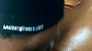 Thick Ebony Beauty's Pussy Gaped Wide By Huge BBC!