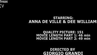 Dee Williams vs Anna de Ville anal fisting gapes explosion!