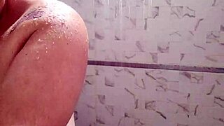 Luna caught showering soaping huge natural tits real pov wet fun 🧼💦
