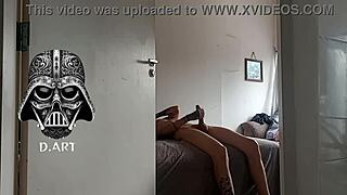 Gym Blonde's Clothes Sniffed by Hidden Cam Voyeur