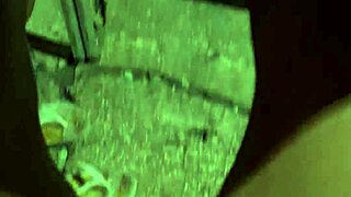 exhibitionist flashes big cock naked in public restaurant outdoor