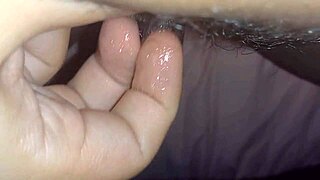 Horny Chubby Latina Teases Wet Big Pussy Closeup