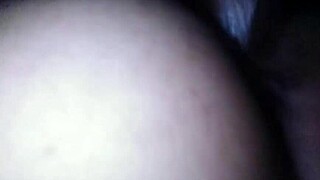 cheating latina wife sneaks me in for quick rough creampie fuck