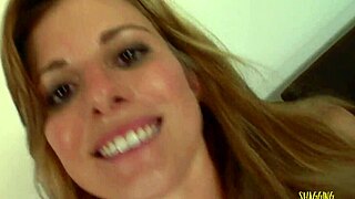 Riding Cock Like A Pro Gets Blonde Milf Dripping Wet