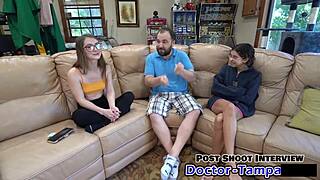 Mira Monroe's Intense Orgasm in Dr Tampa's Research Lab