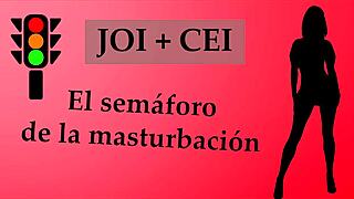 Spanish JOI Game Semáforo Edges Masturbation Slave Contest