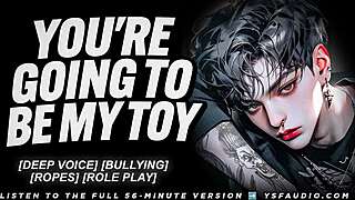 as that mean goth bully i edge you till you're crying with moans