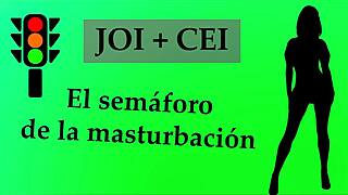 Spanish JOI Game Semáforo Edges Masturbation Slave Contest