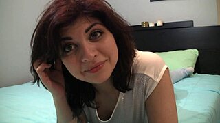 rebecca rainbow's first private webcam tease unveiled