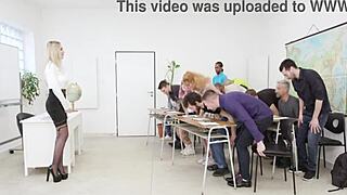 Starring in wet school 2on1 BWC ATM DAP gapes buttrose pee drink creampie swallow orgy