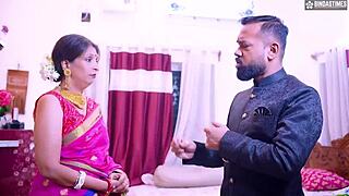 honey, watch me share my innocent wife with friend in full threesome