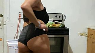 anna maria teases with big tits in sexy dominican dance part 3