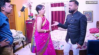 honey, watch me share my innocent wife with friend in full threesome