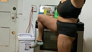 anna maria teases with big tits in sexy dominican dance part 3