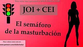 Spanish JOI Game Semáforo Edges Masturbation Slave Contest