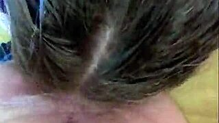 she tours apartment deepthroating cock without pause