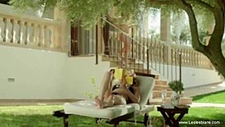 Having Erotic Times With Superior Lesbians Arousing Session!