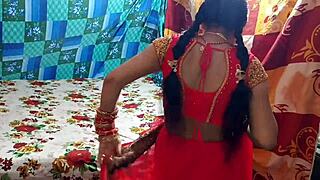 marriage anniversary turns into dirty xxx fucking night creampie bliss