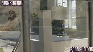 trio con el terapeuta heats up with big tits and creampie fun