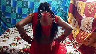 marriage anniversary turns into dirty xxx fucking night creampie bliss