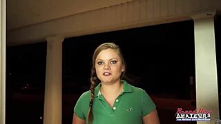 skinny lauren and pixie pie share dick deepthroats doggystyle bangs and cum facials