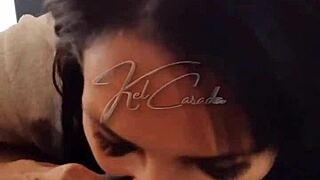 babe sucked my cock so hungrily she made me explode right in her mouth