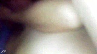 69 position slut stuffs ass toy while sucking hard cock