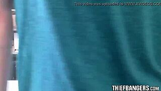 goth teen shoplifter fucked doggystyle by cop before boyfriend