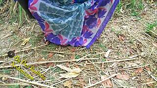 passionate indian couple bangs deep in jungle wilds