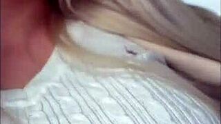 Petite Flexible College Coed Shows Off Huge Tits and Ass Solo!