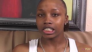 lesbian couple kisses turning to strapon play
