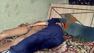 Desi girlfriend gets fucked hard in steamy homemade session