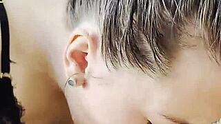 Messy Deepthroat Blowjob Ball Licking Rimming