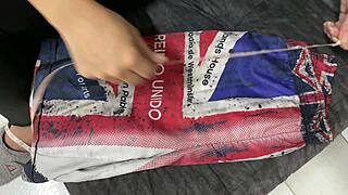 curvy latina babe tailor can't resist huge cock in homemade pov