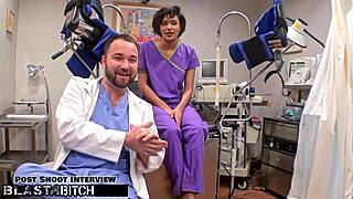 jackie banes caught sneaking a quick backstage fuck, ends up blasted hard