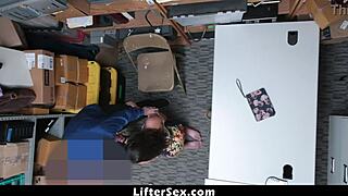 brunette teen geneva king pounded hardcore in wild police deal