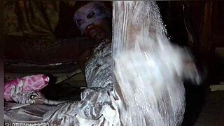 Nasty African Beast Jerks Monster Cock Freaky Solo Cam