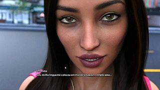 veronica's school public fuck race gets intense