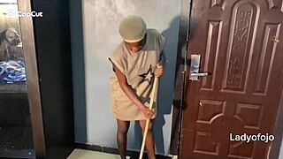 Hotel Cleaner Gets Gaped by Big Cock for Milestone Fuck