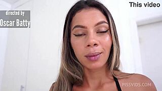 Bea Cherry's Brazilian Nympho Takes Four Huge Cocks