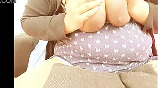 Hey, This Sexy Indian Babe Fucks Hard Showing Off Natural Tits Everywhere!
