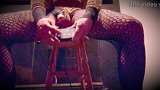 Jett hoover teases cock and ass with electro to juicy explosion