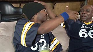 Horny Cheerleader Craves All BBC Gangbang!