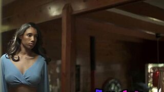 Wow, smoking hot ebony babe Brookliyn Wren unleashes her massive natural tits now!