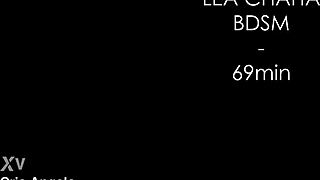 ever wonder how lea chatta submits in intense bdsm ass licking session?